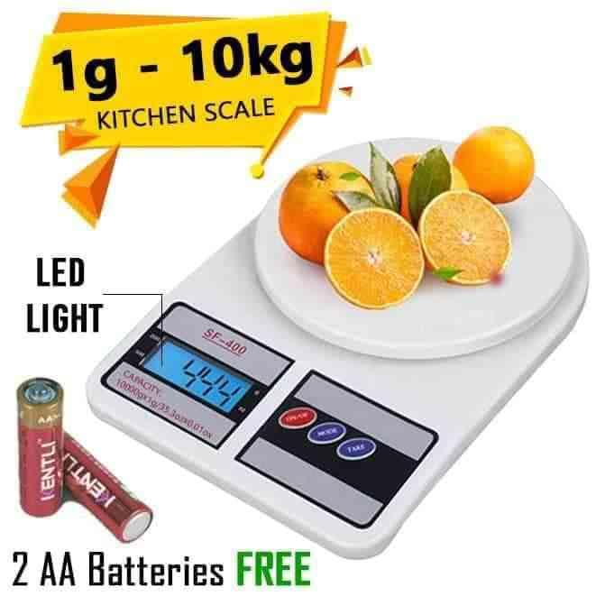 Digital Kitchen Scale 500g–10Kg – High Precision Electronic Food & Cooking Weighing Scale
