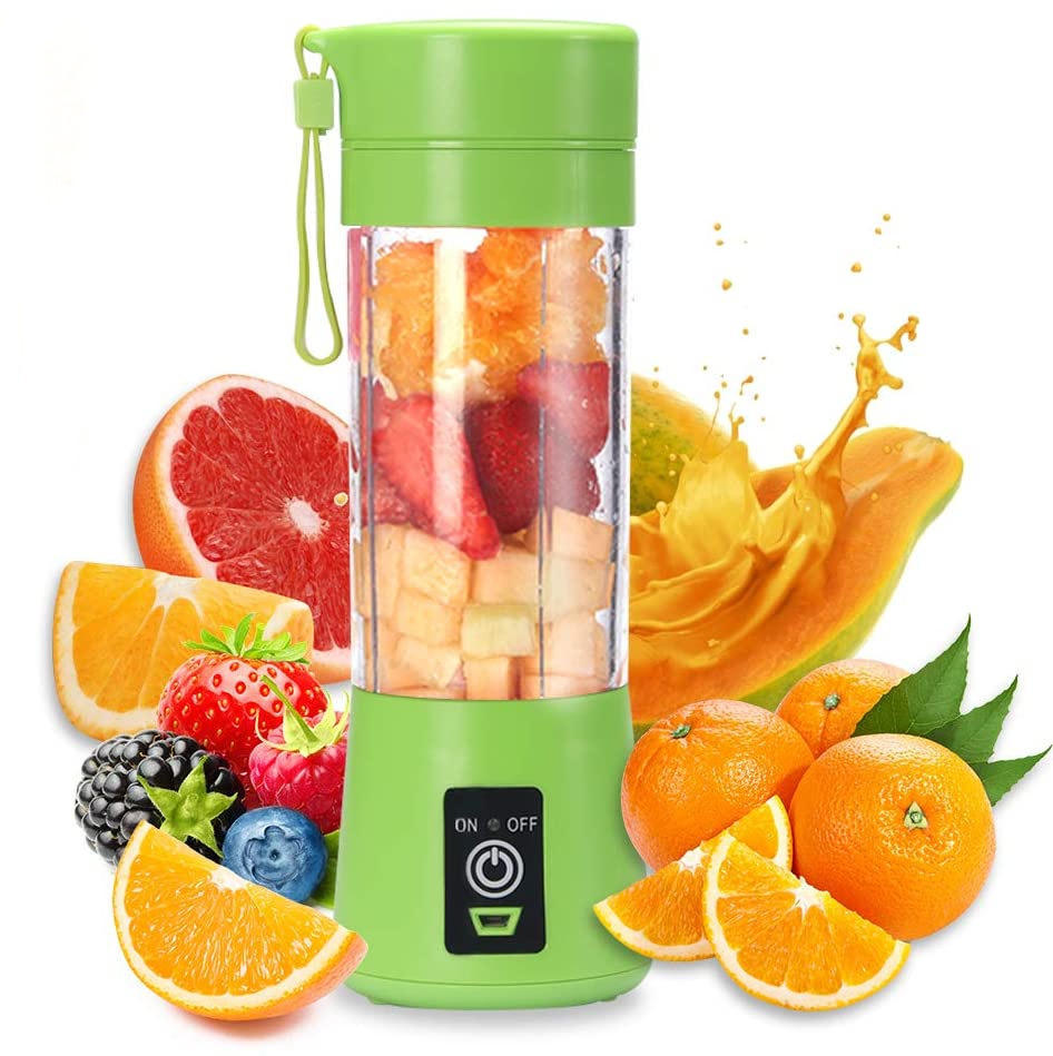 Mini Cup Fruit Juicer Blender – Portable USB Rechargeable Juice & Smoothie Maker