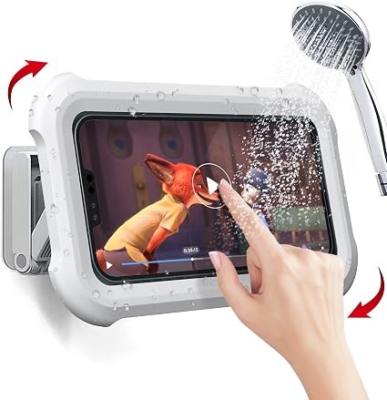 Mobile Phone Waterproof Box Bathroom Shower Phone Placement Box