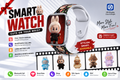 L800 Pro Max Smart Watch – 7 Straps + Labubu Toy | Touchscreen Sports Smartwatch