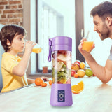 Mini Cup Fruit Juicer Blender – Portable USB Rechargeable Juice & Smoothie Maker
