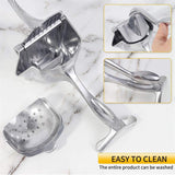 Heavy Duty Manual Fruit Juicer – Aluminium Steel Handheld Citrus & Fruit Press Juicer