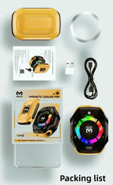 MEMO CX12 Mobile Phone Cooler Radiator with Digital Display and Battery