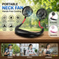 Portable Neck Fan Dual Cooling Fan | Hands-Free Rechargeable Personal Cooling Fan