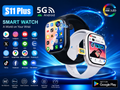 S11 Plus 5G Smart Watch – 32GB + 256GB Smartwatch with Touchscreen Display