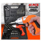 Cordless Electric Screwdriver Tool Kit | Rechargeable Multi-Bit Repair Set with Carry Case