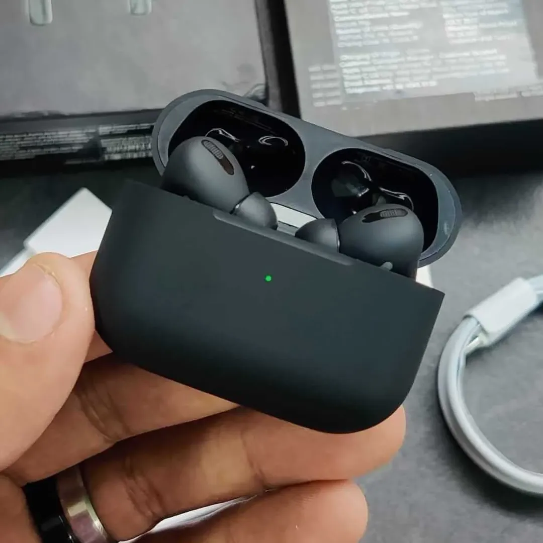 Black Wireless Earbuds Pro (AirPods Style) – Special Edition with Charging Case