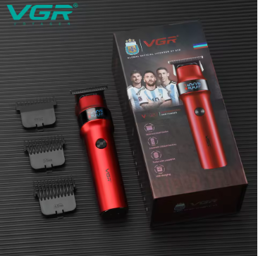 VGR V987 Rosso Professional Beard And Moustache Trimmer For Men