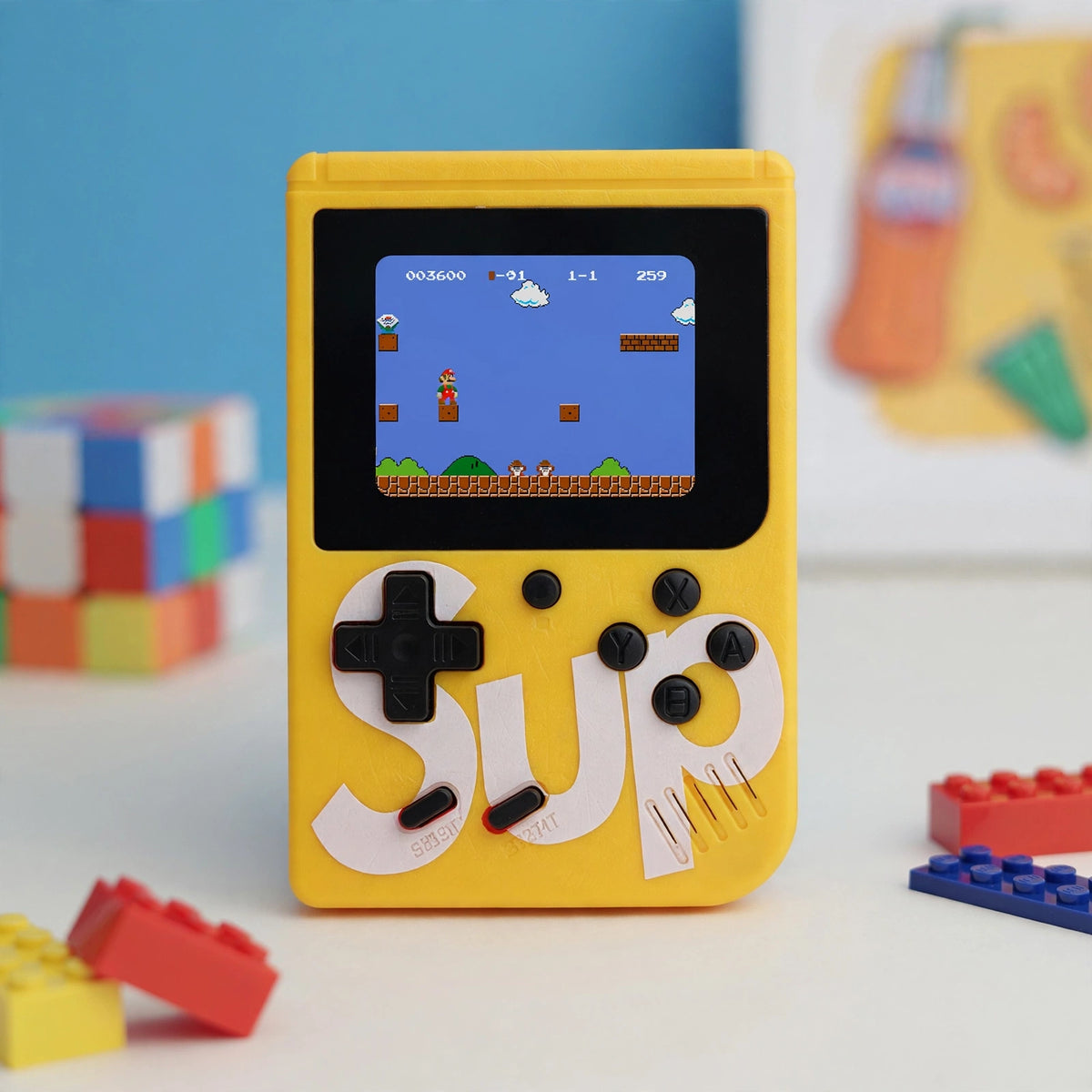 SUP Game Box 400 in 1 Plus – Retro Handheld Game Console with 400 Built-in Games